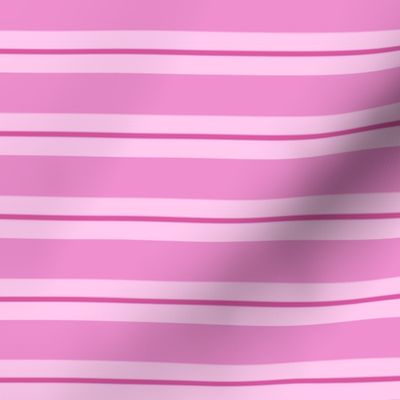 pink horizontal stripes | small