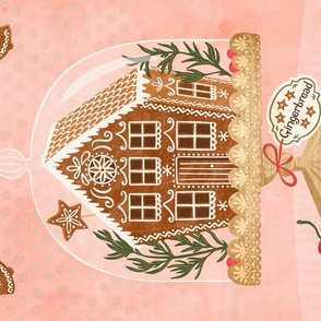 Gingerbread House (PANEL 27in x 18in)