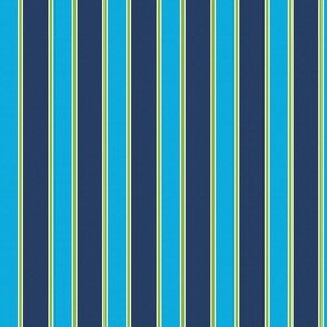 Textured Blue and Green Stripes