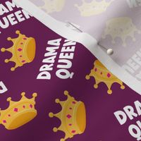 Drama Queen - Crown - Magenta - LAD22