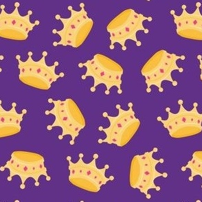 Crowns - Queen Crown - Purple - LAD22
