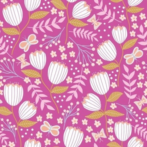 Hello Lovely: Pink Multicolor Floral