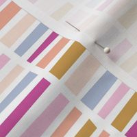 Hello Lovely: Multicolor Blocky Stripes