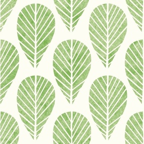 Leaf Stamp in Green