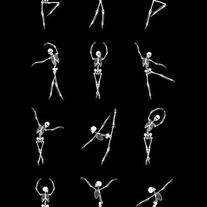 Skeleton Ballerina Dancing Ortho Fun