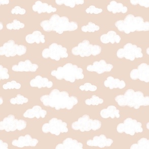 Fluffy Clouds Blush - large scale