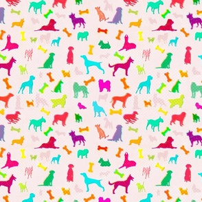 For the Dogs on Pink - Large