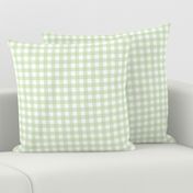 12" Abstract geometric green and white checkered stripe trend pattern grid