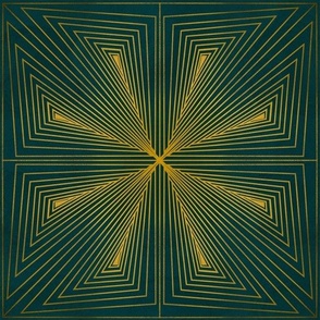 Art Deco geometric pattern 