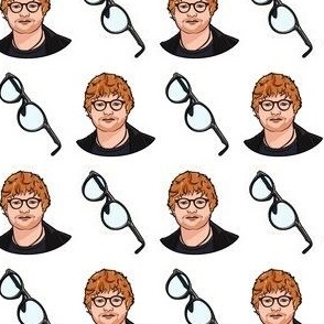 Ed Sheeran Glasses Singer Music Musician Pop Songs Song Tour Touring Concert Concerts Perfect    Shape of You Shivers Bad Habits Songwriter