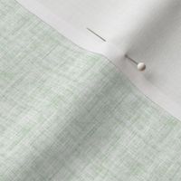 Light Green Linen Texture - Ditsy Scale - Celadon Pistachio Green