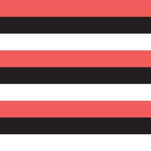 Stripes Pink Black White Pattern