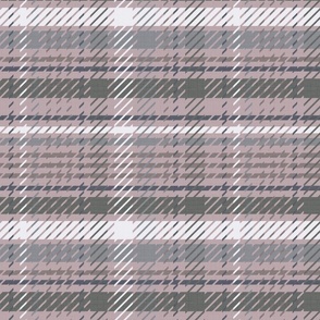 Yelena - Plaid with a Twil - coordinate - muted pastels  | medium scale ©designsbyroochita
