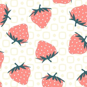 mini cute strawberries