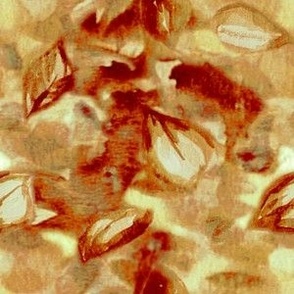 leaves dark red and gold abstract resize 2i