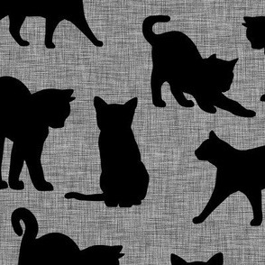 black-cats-pattern-12x12 repeat