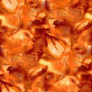 leaves red orange abstract resize 2ja