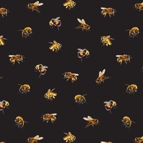 Honey Bees - Small - Black