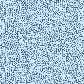Lizard Pattern Blue (small)
