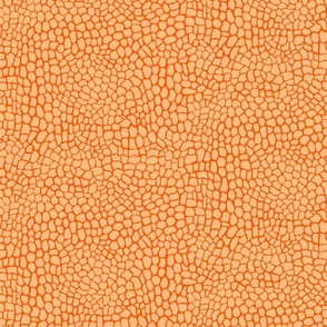 Lizard Pattern Orange (small)