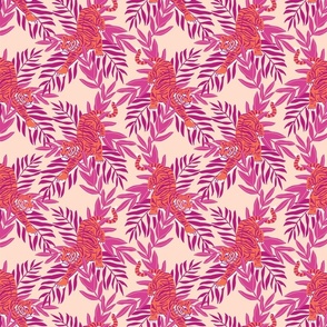 Tropical Tigers - Pink (SMALL)