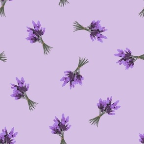 Lavender boquers