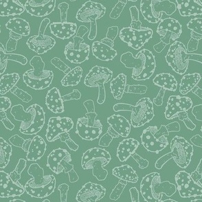 Ink Toadstool Soft Green small scale