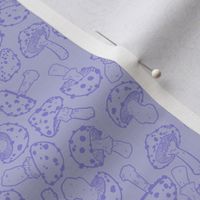 Ink Toadstool Lavender extra-small scale