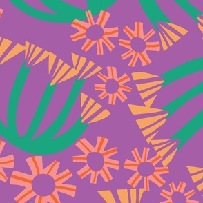 Dill Flower - Jumbo - Purple