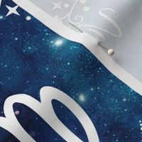 Large Scale Virgo Zodiac Signs on Galaxy Blue