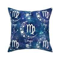 Large Scale Virgo Zodiac Signs on Galaxy Blue