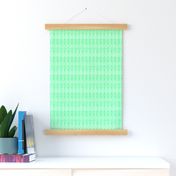 Crystalline - Mid Century Geometric Green HexCode 5CF375 Small Scale