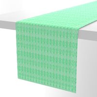 Crystalline - Mid Century Geometric Green HexCode 5CF375 Small Scale