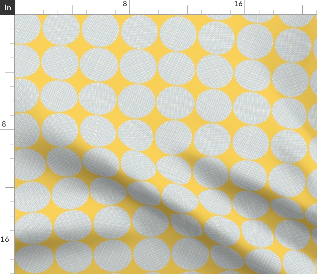 dots_banana_yellow_white