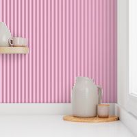 Cabana stripe - extra small - Rose Violet and creamy white purple candy stripe