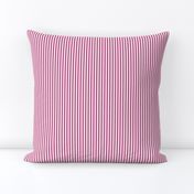 Cabana stripe - extra small - Rose Violet and creamy white purple candy stripe