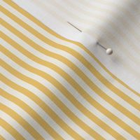 Cabana stripe - Samoan Sun yellow and creamy white - perfect stripe - extra small XS yellow candy stripe