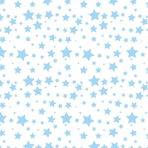 light blue stars