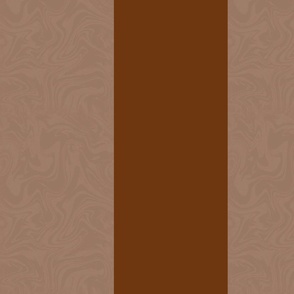 Elegant Marble Stripes in Leather Brown