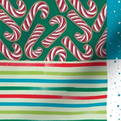 Christmas Cookie Banner Cut and Sew Bunting