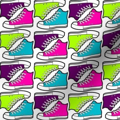 girls rock sneakers