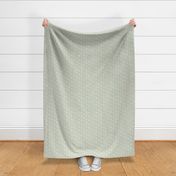Small  Boho Easter Eggs Tossed Muted Beige on Sage Green