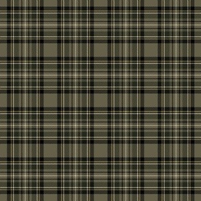 ★ CAMO GREEN TARTAN XS ★ Royal Stewart inspired / Extra Small Scale (2") / Collection : Plaid ’s not dead – Classic Punk Prints