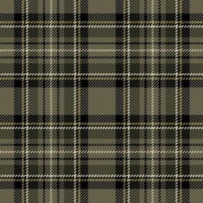 ★ CAMO GREEN TARTAN L ★ Royal Stewart inspired / Large Scale (4" on fabric, 6" on wallpaper) / Collection : Plaid ’s not dead – Classic Punk Prints