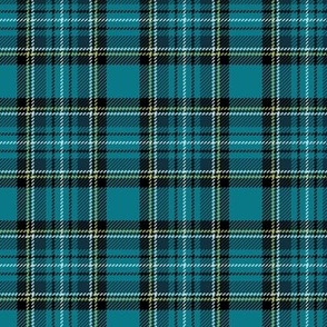 ★ TEAL TARTAN M ★ Royal Stewart inspired / Medium Scale (3") / Collection : Plaid ’s not dead – Classic Punk Prints
