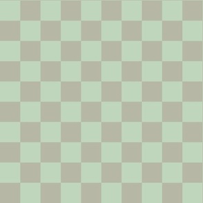 Checkerboards - October Mist Sage + Blue