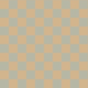 Checkerboard - Tan + October Mist Sage - Neutral