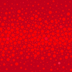 Holiday Dot Confetti in Reds