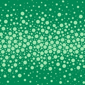 Holiday Dot Confetti in Greens