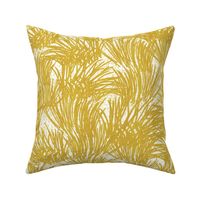 Grass Pasture- French Country Farm- Gold Yellow- Large Scale